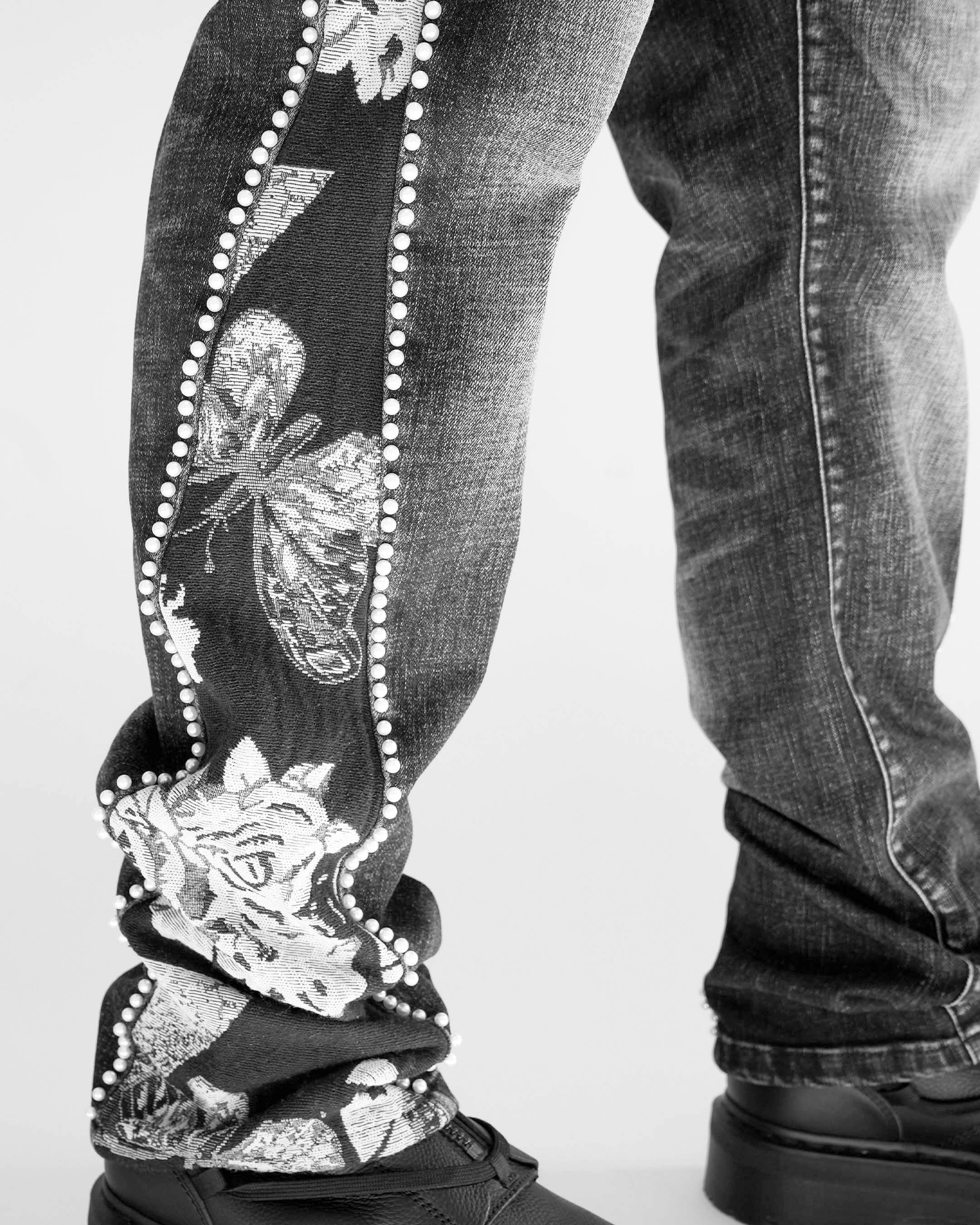 Preme Devotion Pearl Black Denim Jean