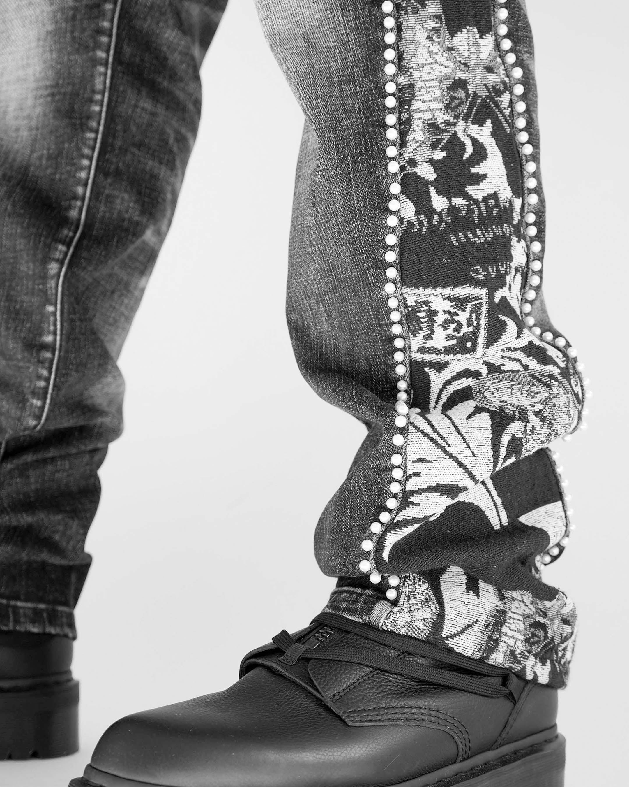 Preme Devotion Pearl Black Denim Jean