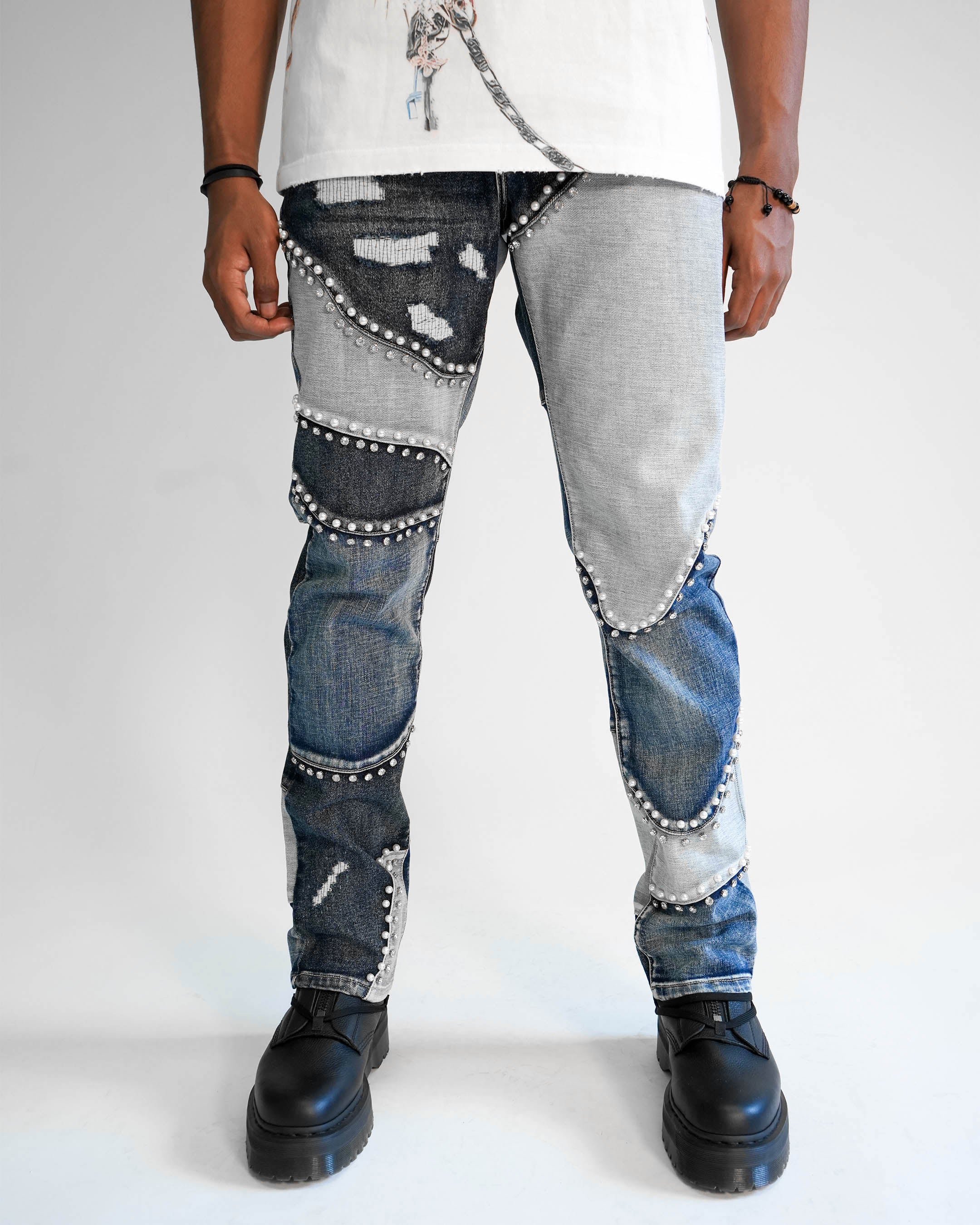 Preme Saints & Stones Indigo Denim Jean
