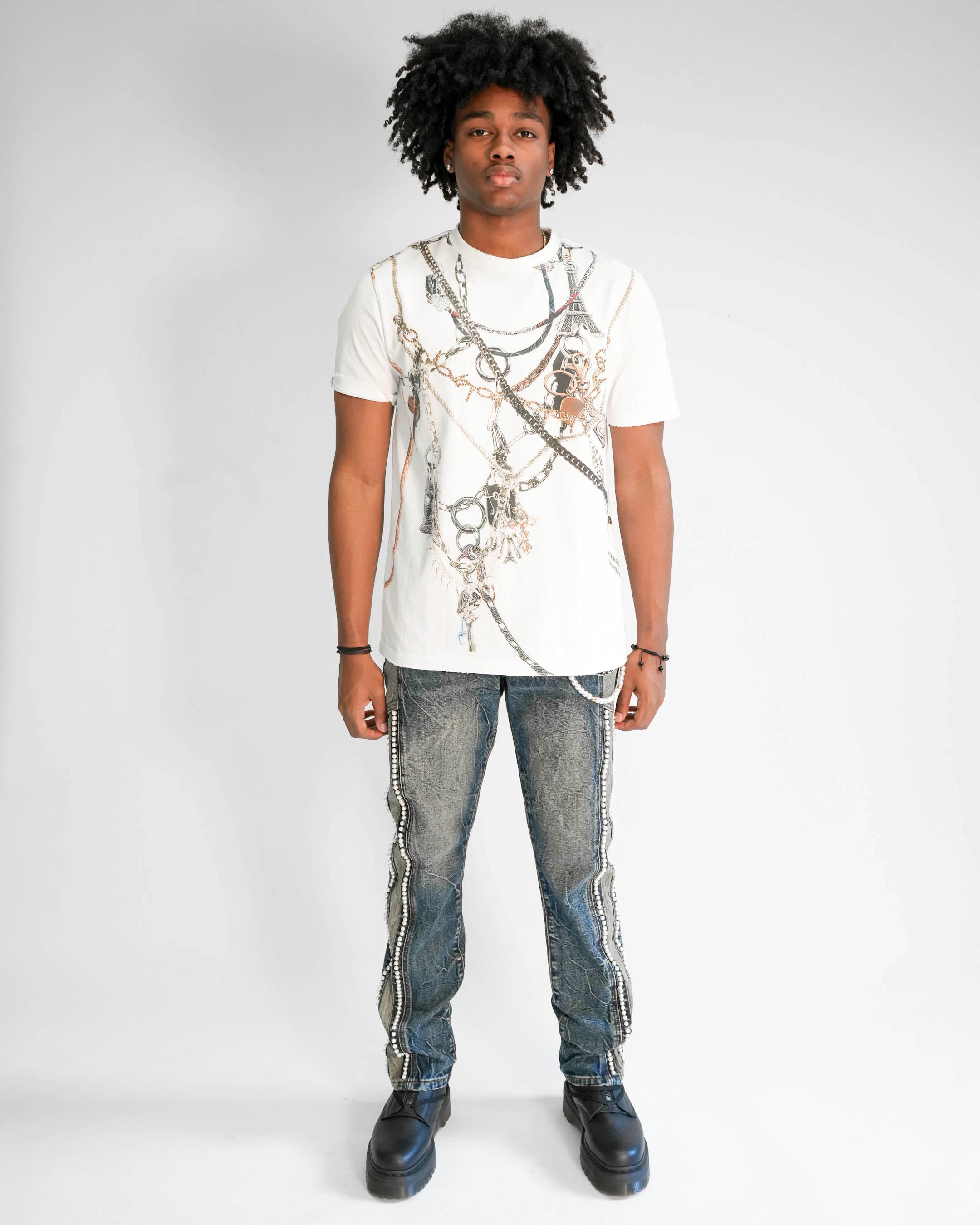 Preme Stone & Strand Dark Indigo Denim Jean