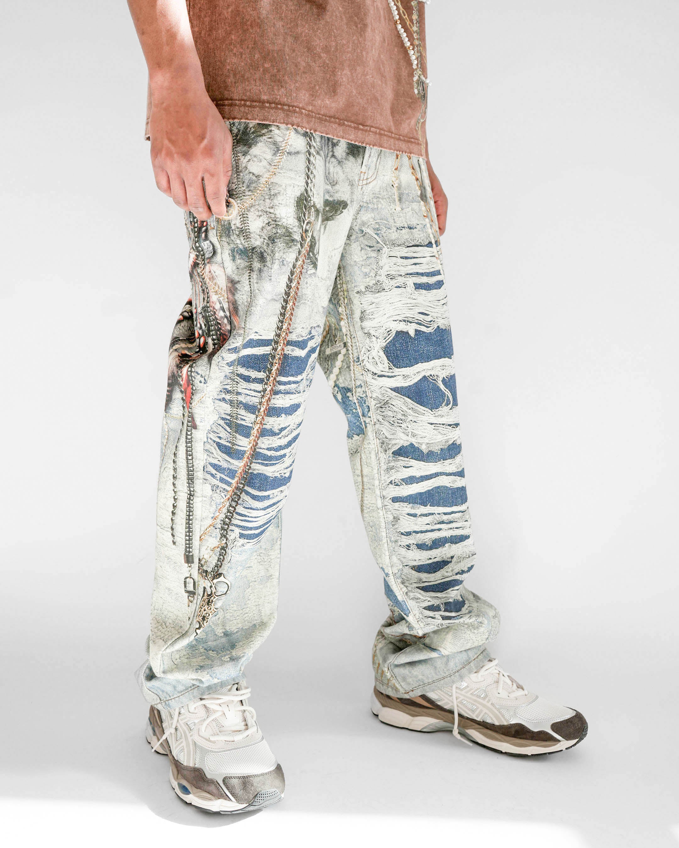 Preme Unchained Fury Indigo Denim Jean
