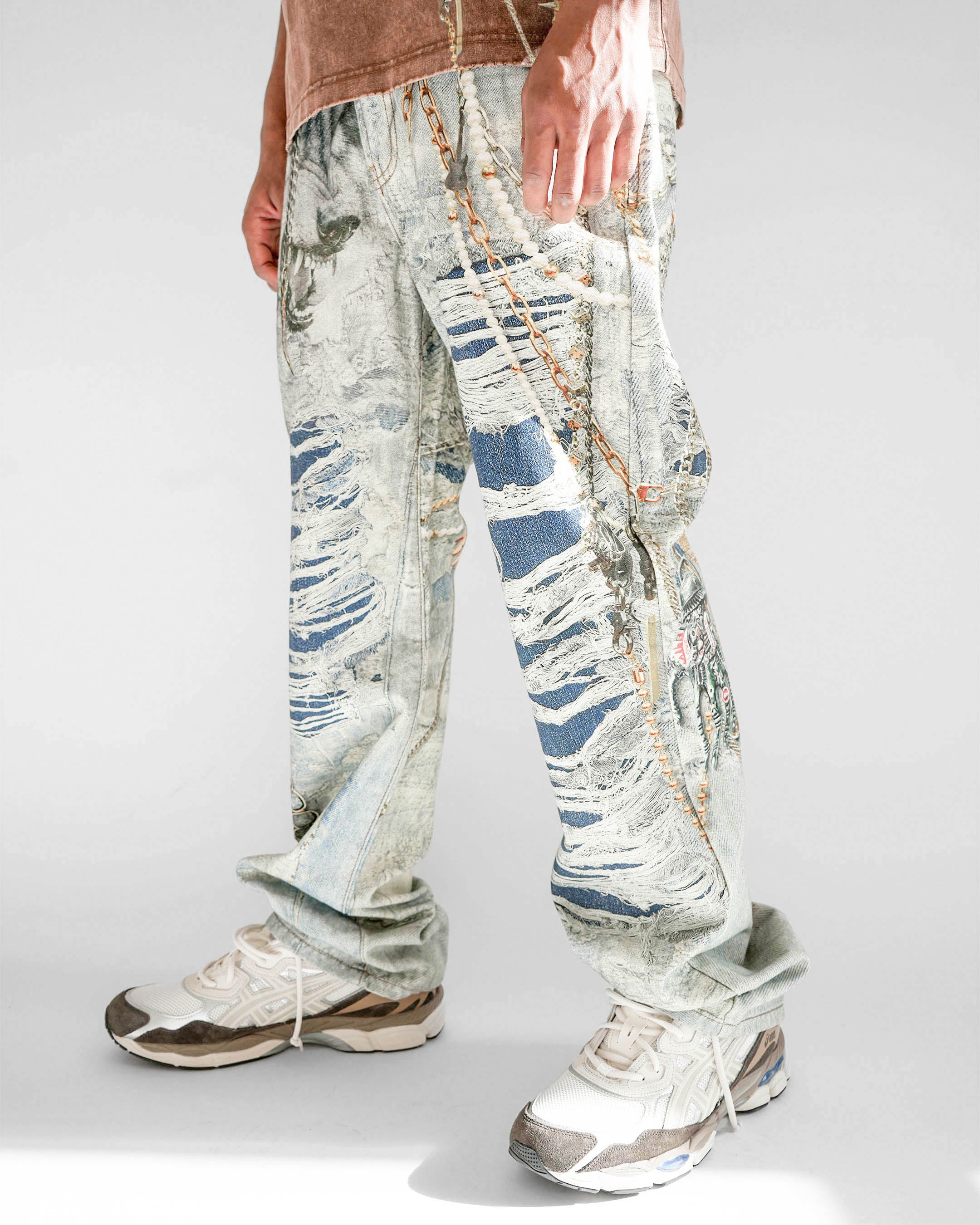 Preme Unchained Fury Indigo Denim Jean