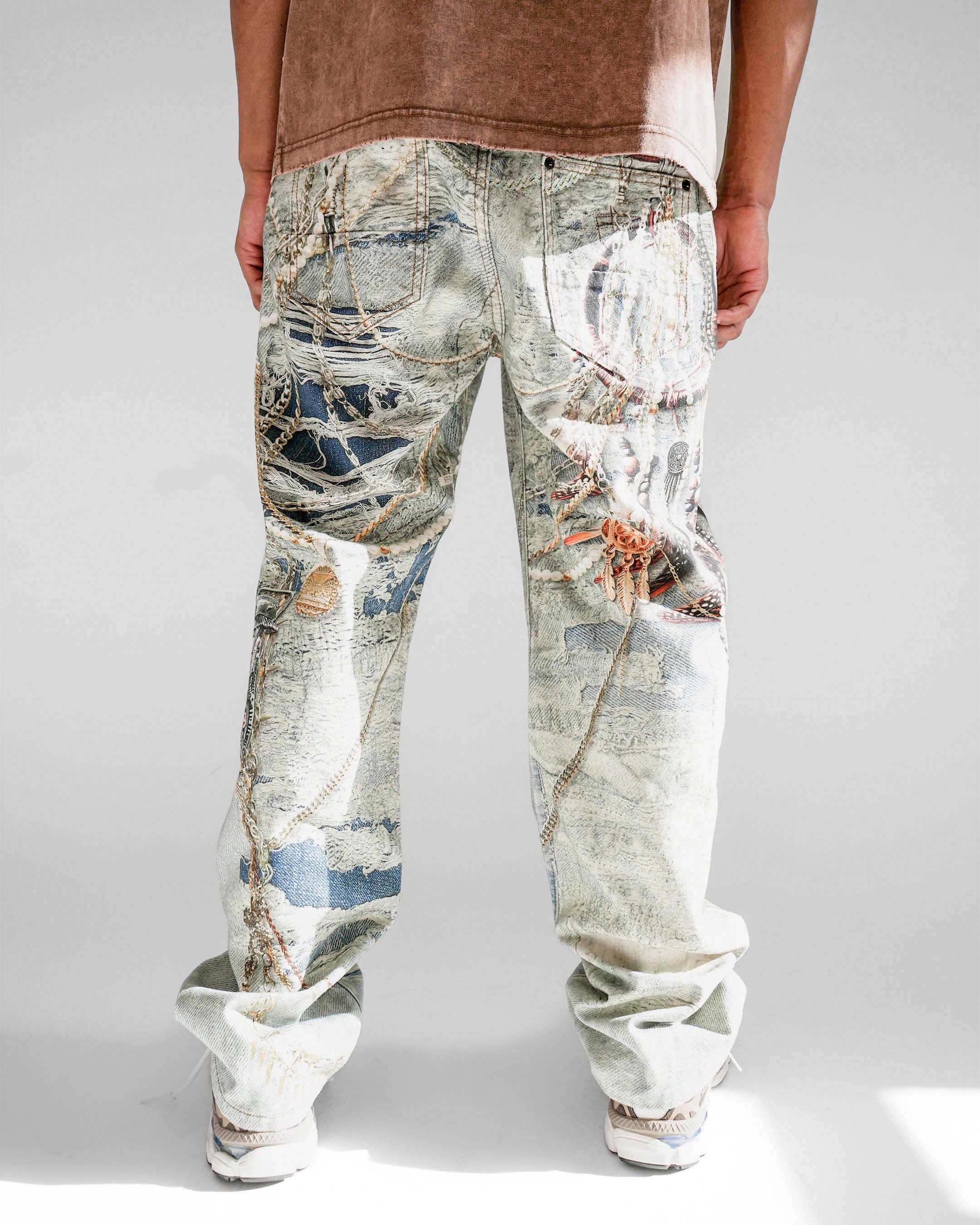 Preme Unchained Fury Indigo Denim Jean