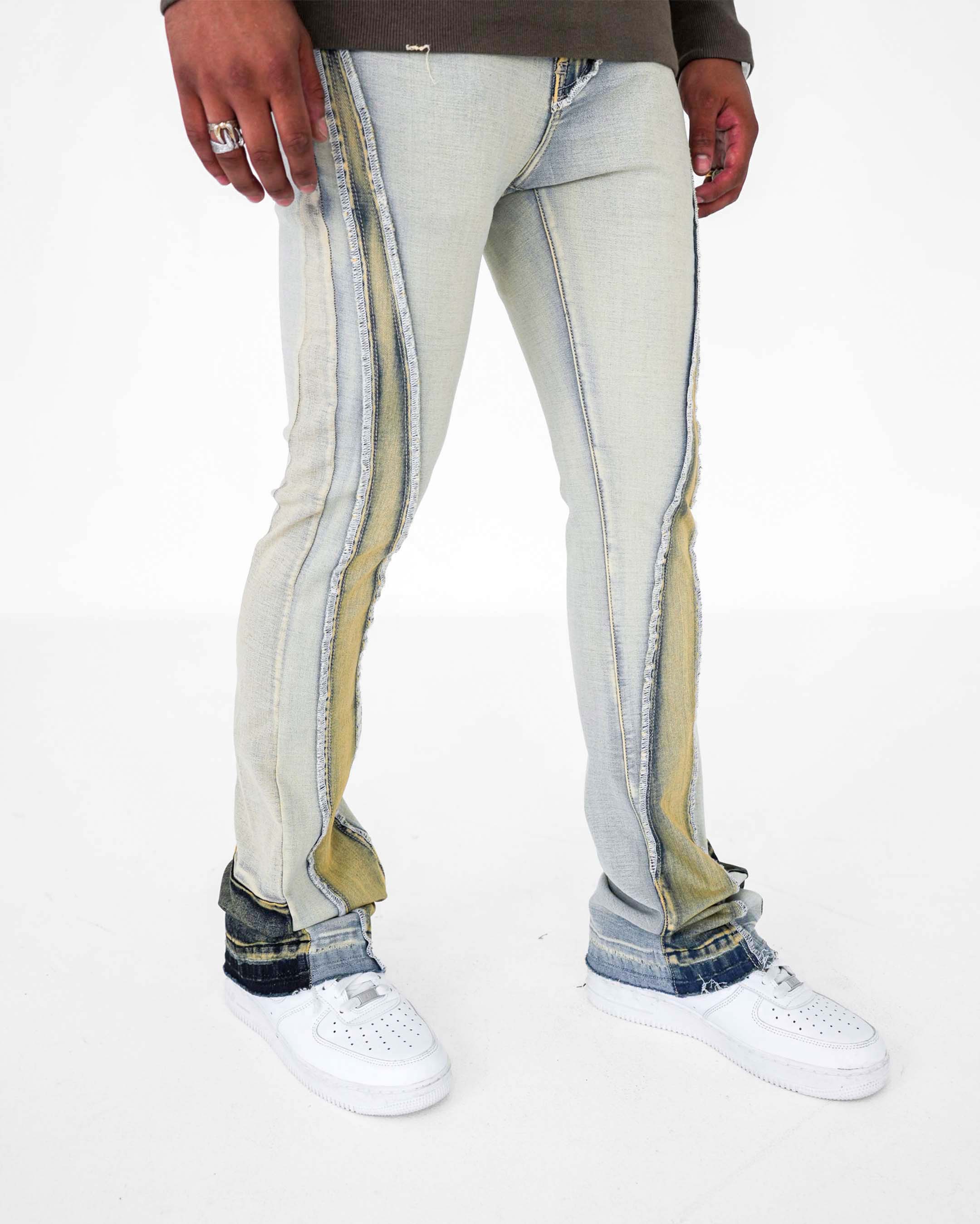 Fracture Denim Jean