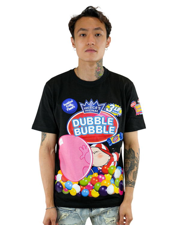 Dubble Bubble® Knit Black T-Shirt