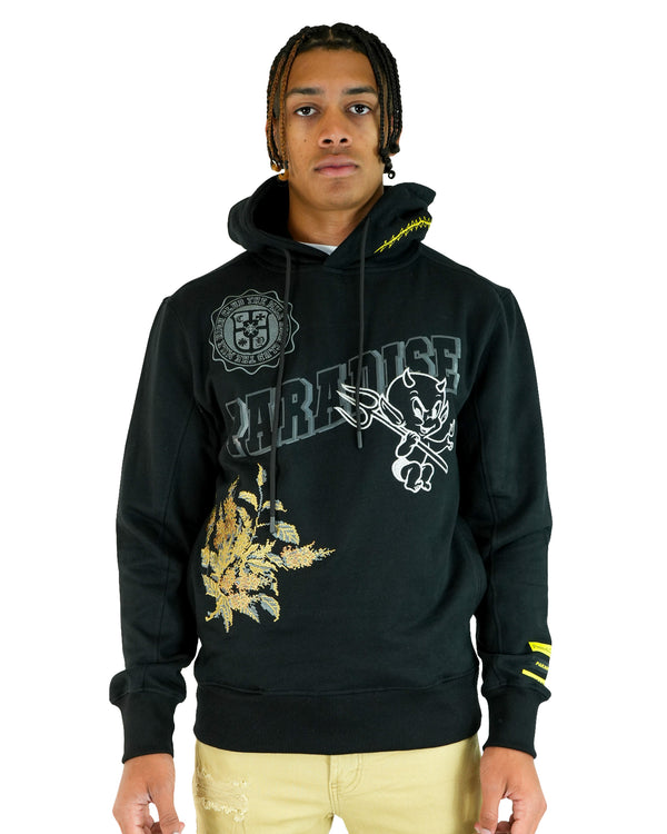 Paradise Devil Black Hoodie