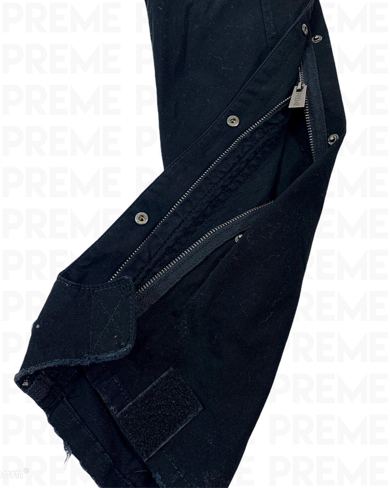 Crestfallen Black Twill Cargo Pant - PREME USA