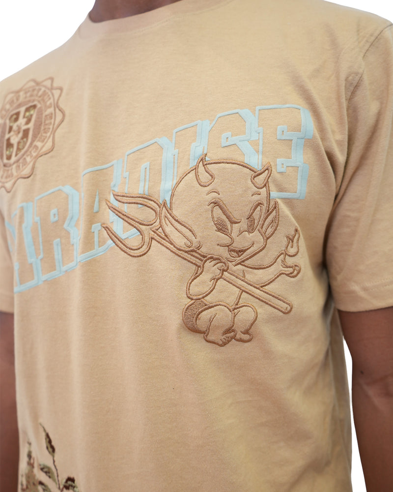 Paradise Devil Tan T-Shirt