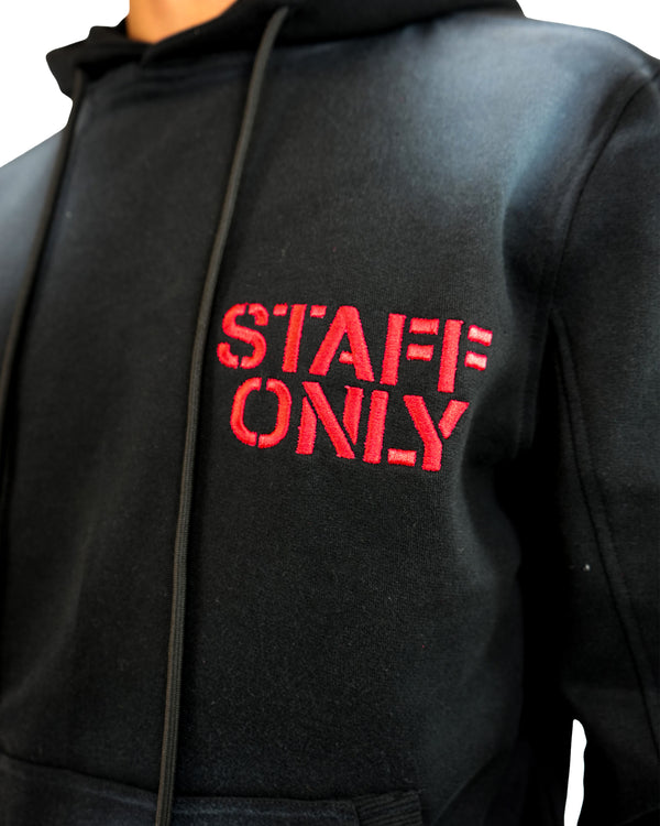 STAFF ONLY Black Hoodie
