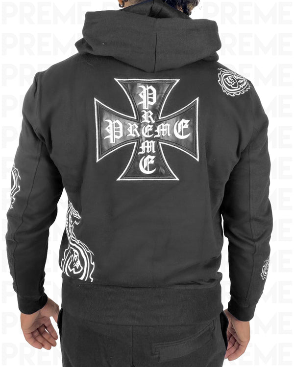 PREME Paisley Black Hoodie