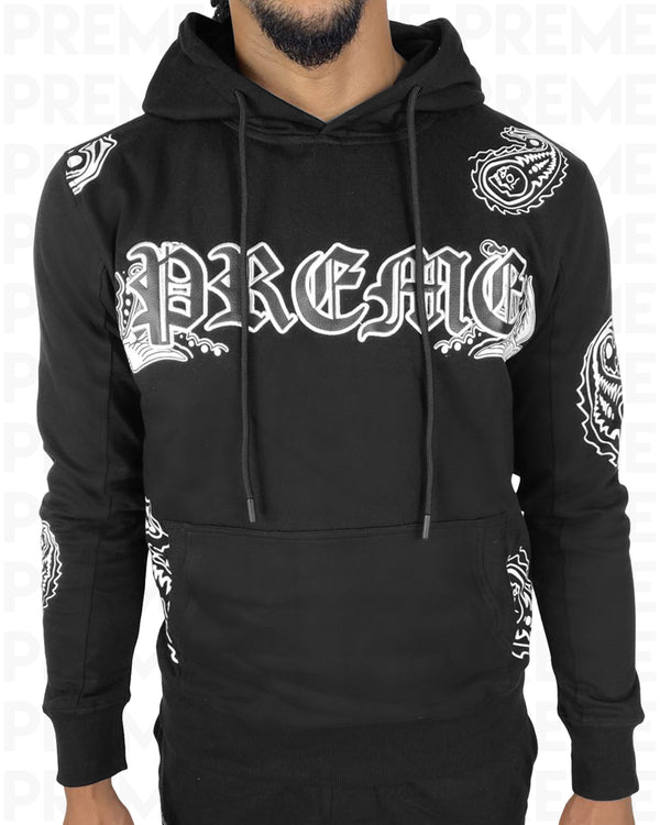PREME Paisley Black Hoodie