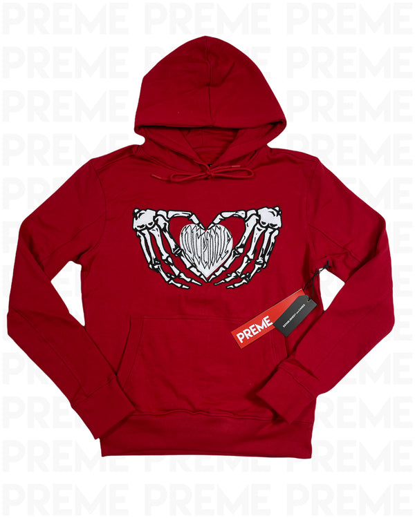 PREME Stone Heart Red Hoodie
