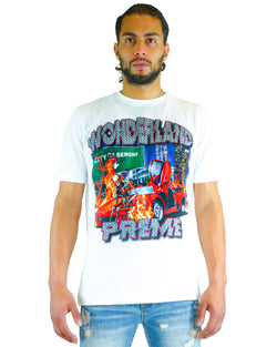 PREME Wonderland Stoned White T-Shirt
