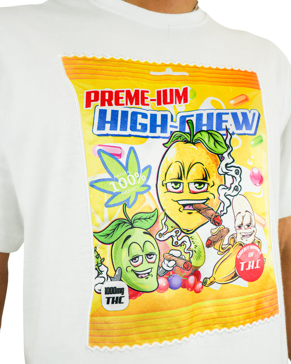 PREME-IUM Lemon Head White T-Shirt