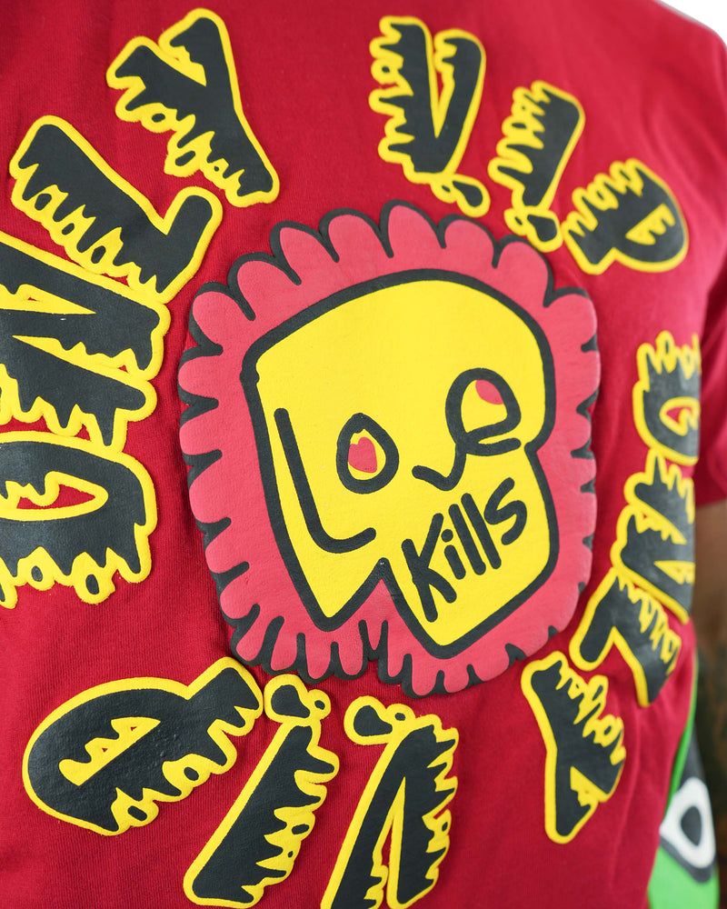 Club Chaos Red T-Shirt & Short Set