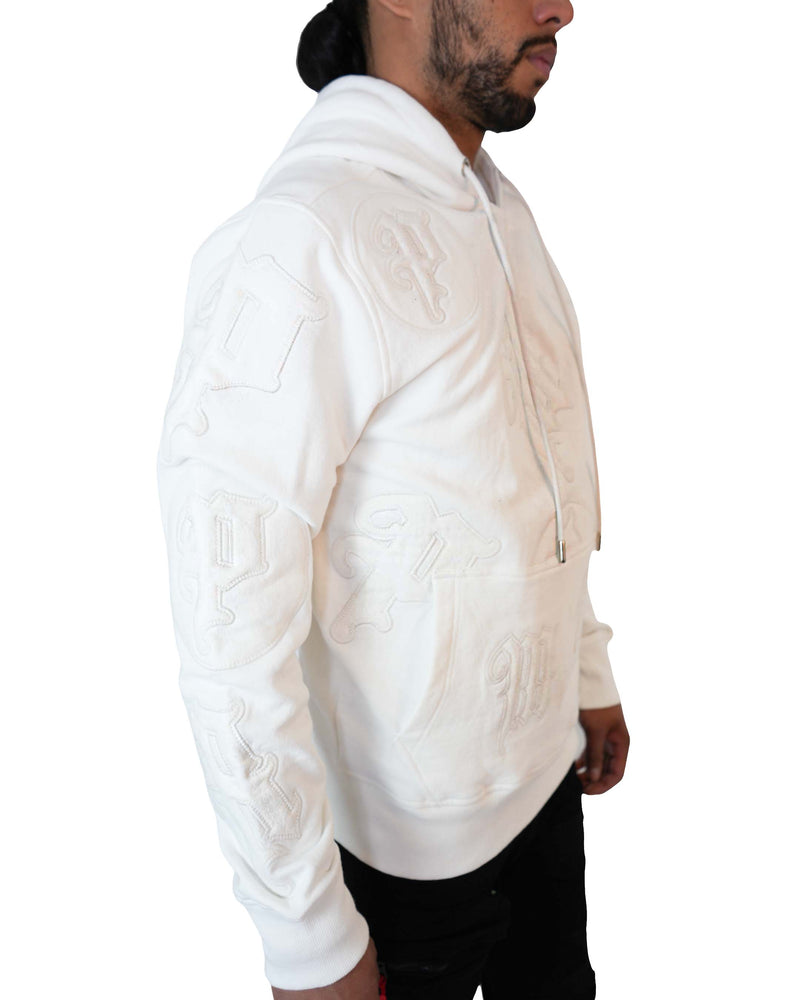 PREME Whiteout Knit Hoodie