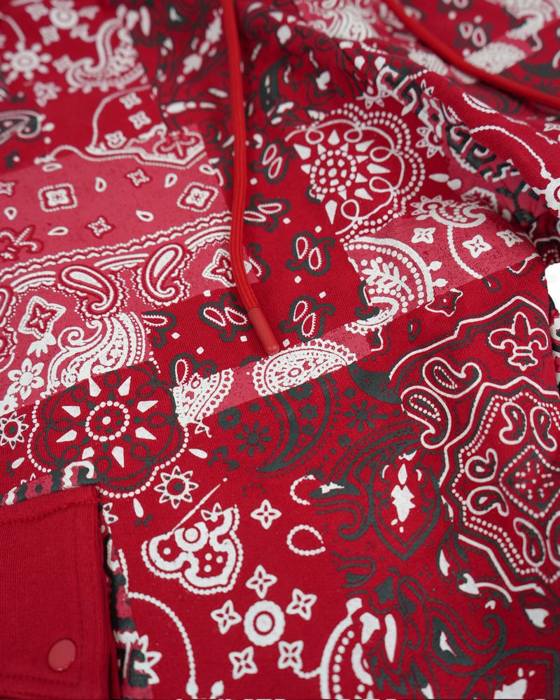 PREME All Over Paisley Red Joggers