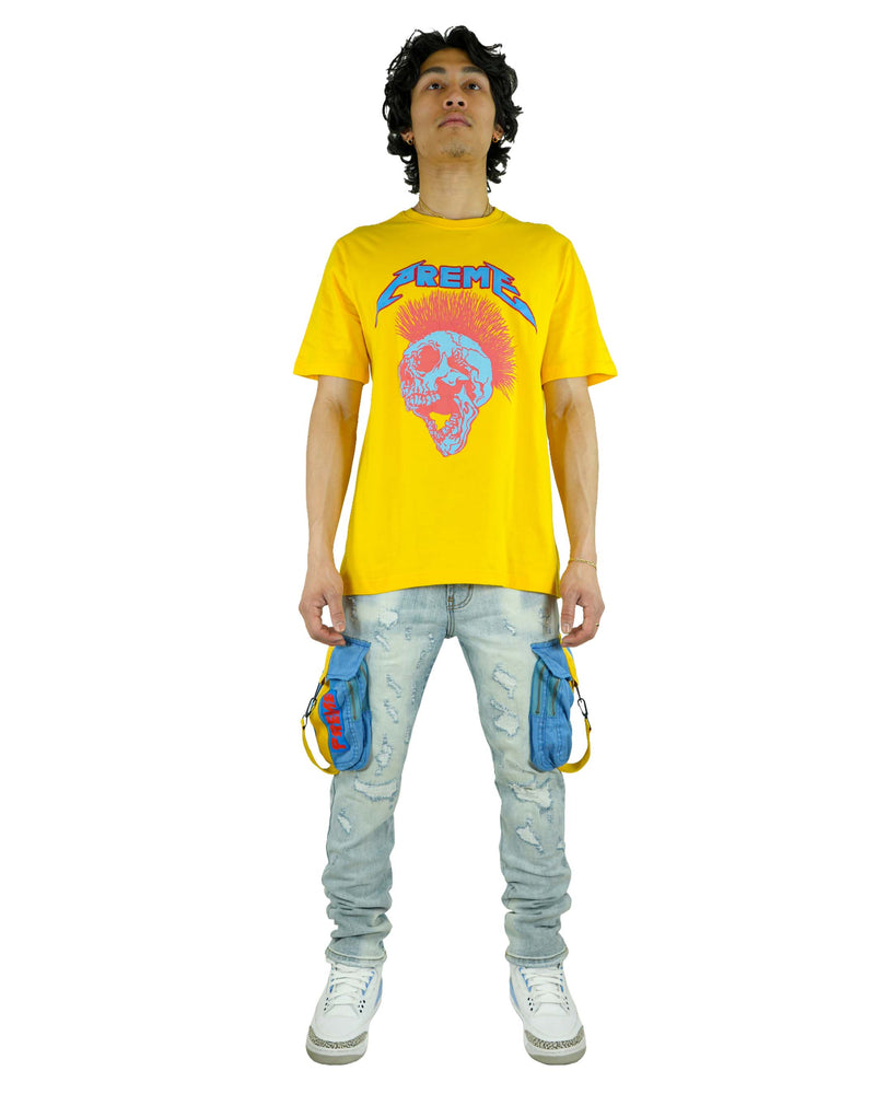 PREME Parachute Cargo Light Indigo Denim Jean
