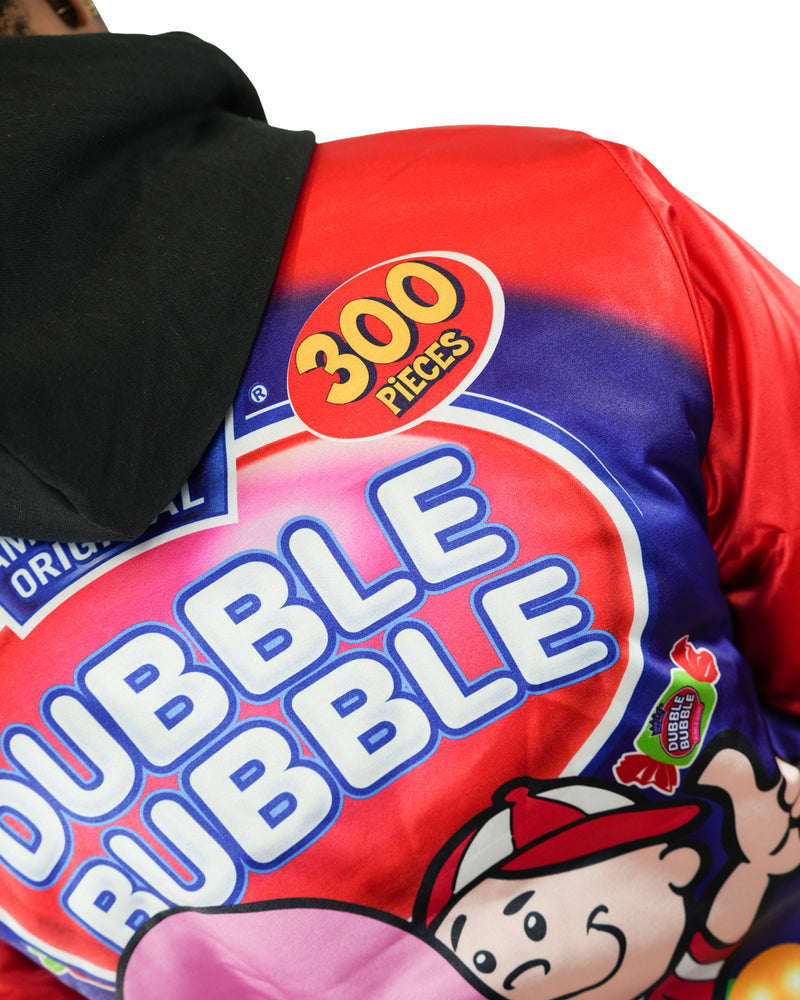 Dubble Bubble® Varsity Satin Red Jacket