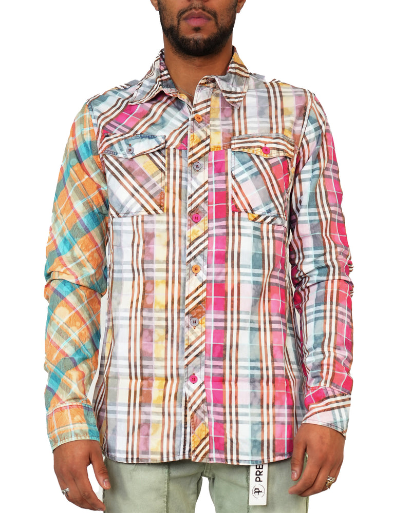 The Wanderer Knit Multi Color Flannel