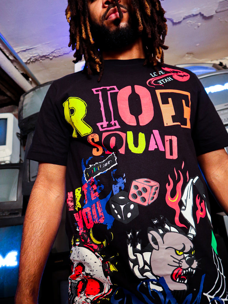 Riot Squad Black T-Shirt