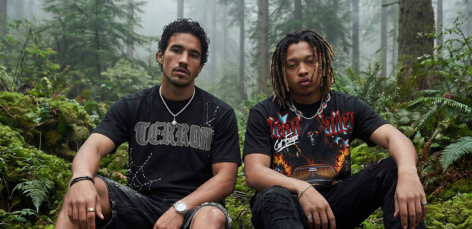 PREME crew in the woods